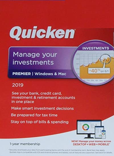 Quicken Premier 2018 Best Price