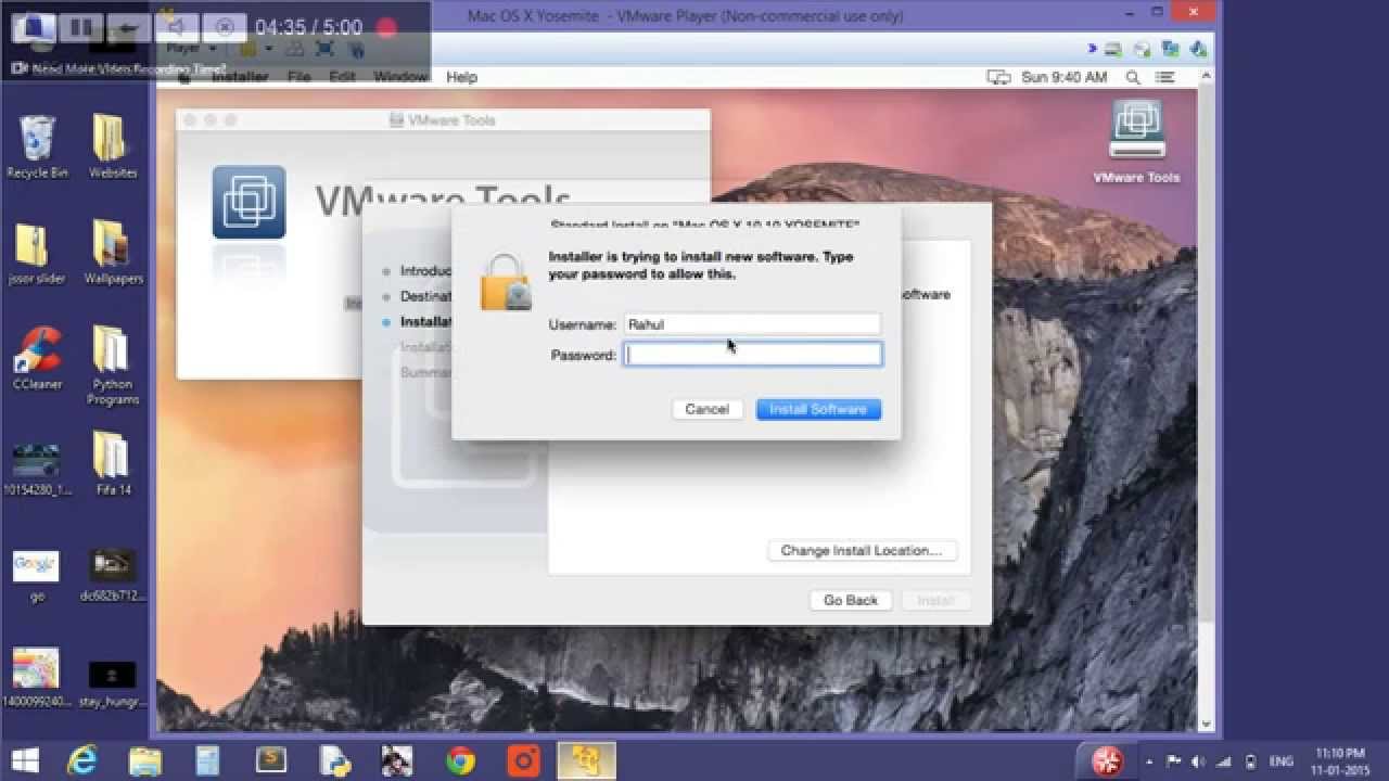 virtualbox mac on windows